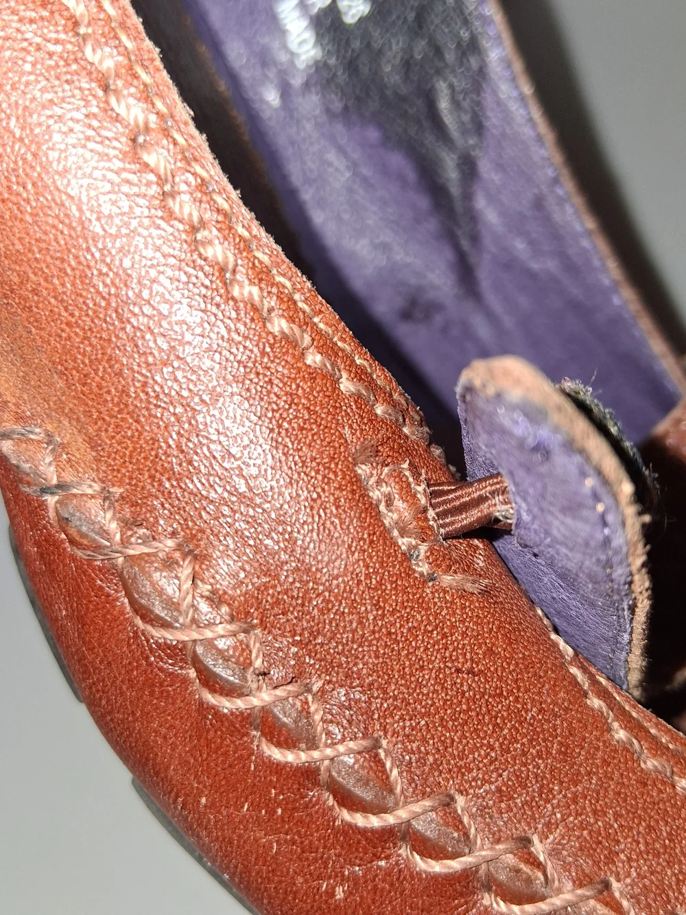 Indigo by Clarks Women's Brown Leather Heels, Like New, Womens Size 8.5 M